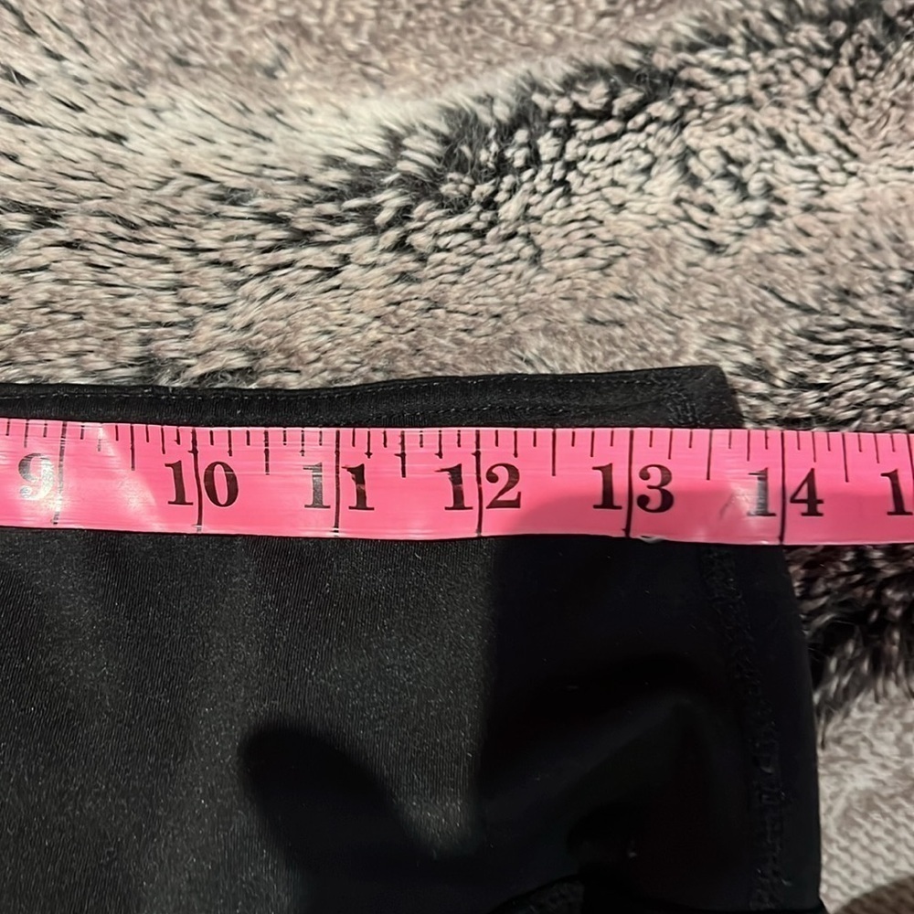 Yogalicious high waisted Jogger Pants Side Pockets In Black Sz  M - Picture 9 of 14